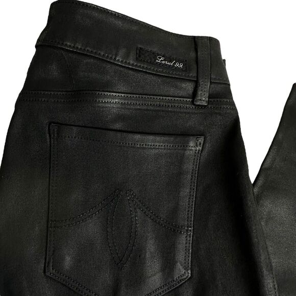 Level 99 Women Forever Black Denim Pants High Rise Skinny Jeans Size 29/8 - Picture 4 of 8